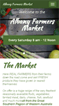 Mobile Screenshot of albanyfarmersmarket.com.au